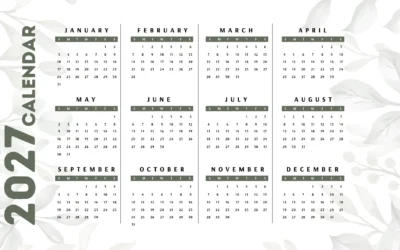 2027 Calendar Marketing Guide – The Printery