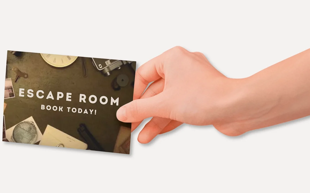 Escape Room Marketing Ideas | Interactive Printing